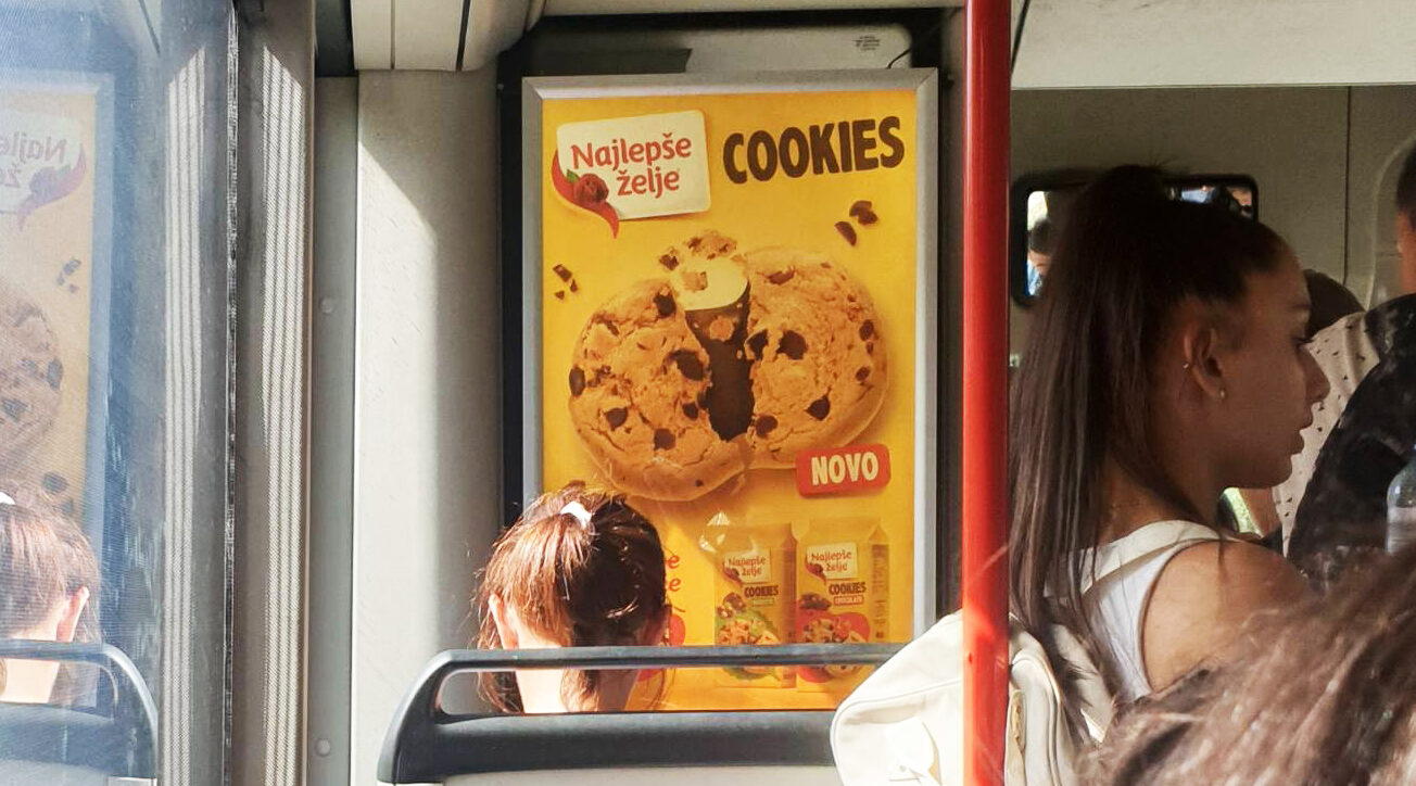 Najljepše želje - Bus Advertising - Poster